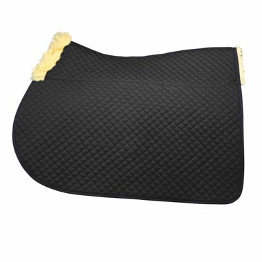 HALF LINED QUILTED SADDLE CLOTH