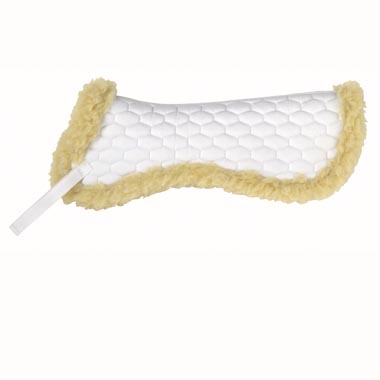 FLEECE LINED HALF SADDLE PAD